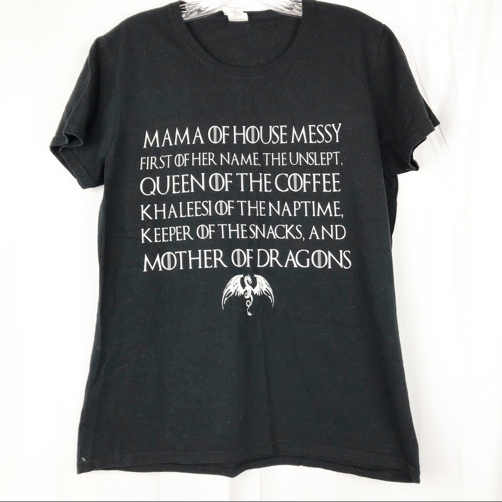 Game Of Thrones Short Sleeve Graphic T-Shirt Sz L